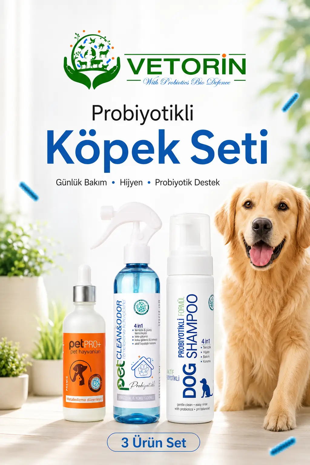 Vetorin Avantajlı 3’lü Köpek Seti 3 ürün
