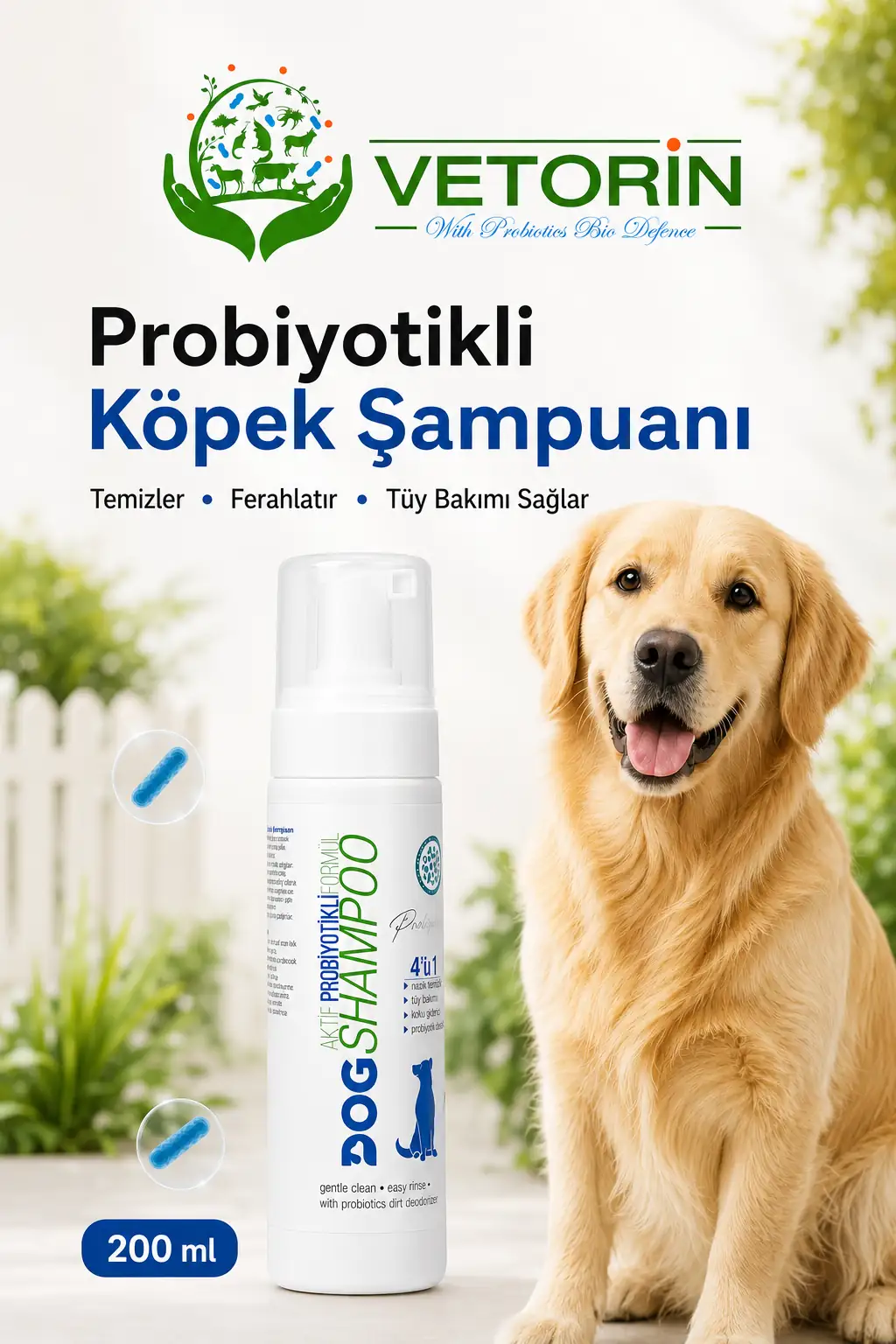 Vetorin Köpek Şampuanı 200 ml
